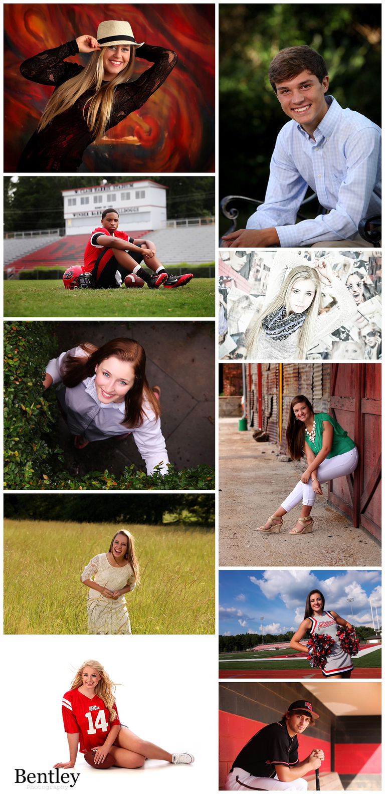 Senior portraits, Bentley Photography