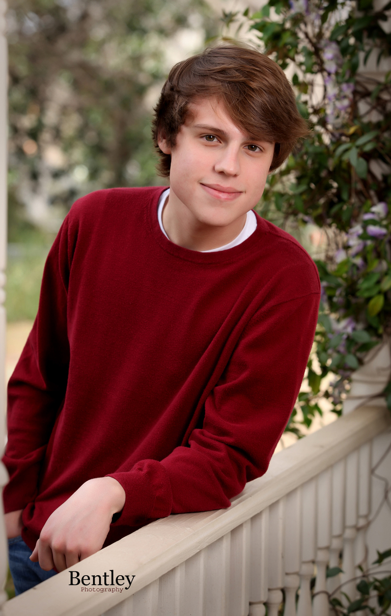 Collins Hill high school senior portrait