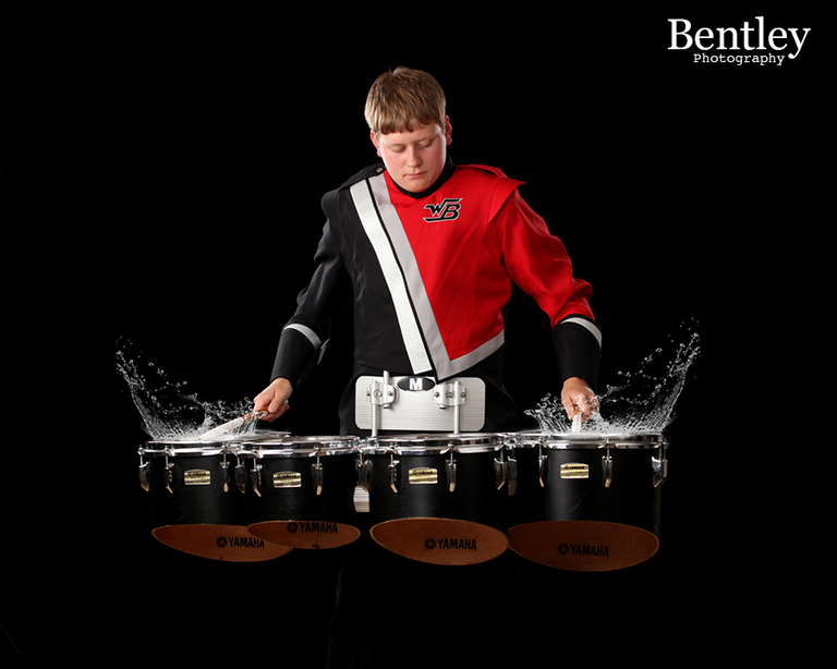 WBHS, Band, senior portraits, Bentley Photography, Winder, GA