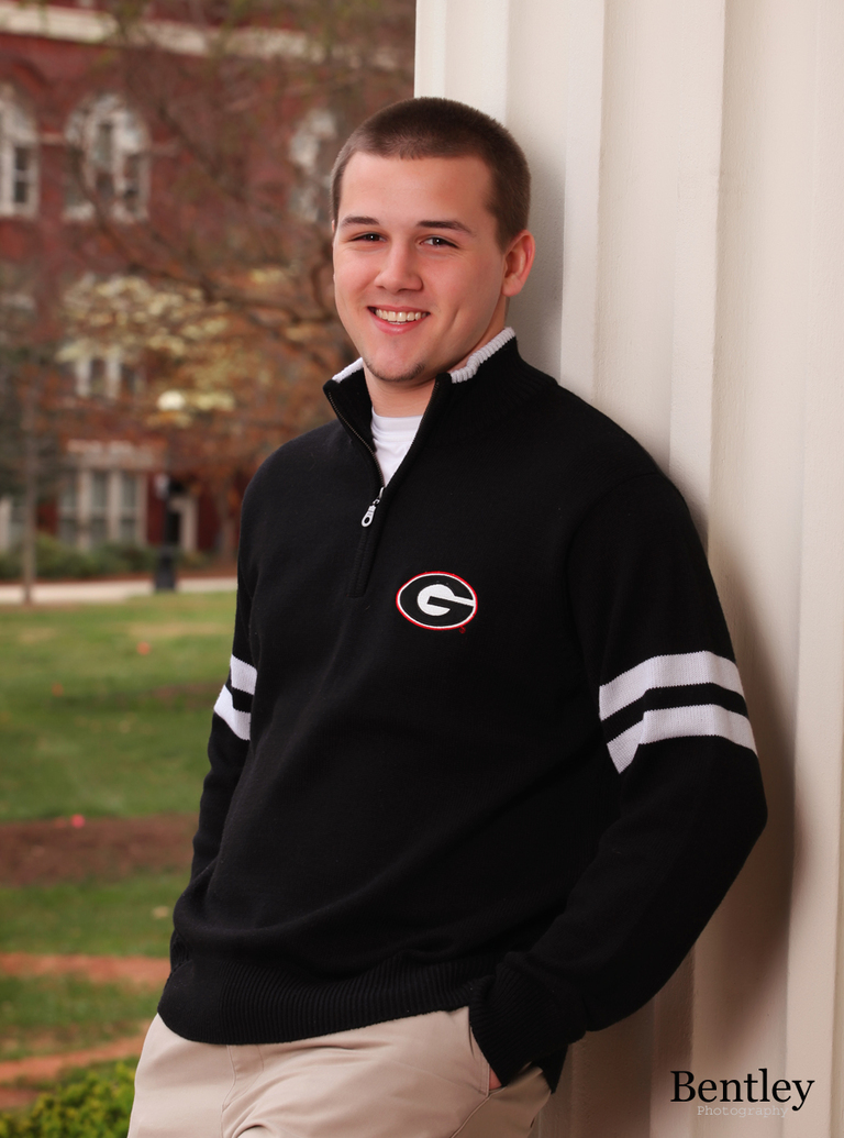 Senior Portrait in Athens, GA