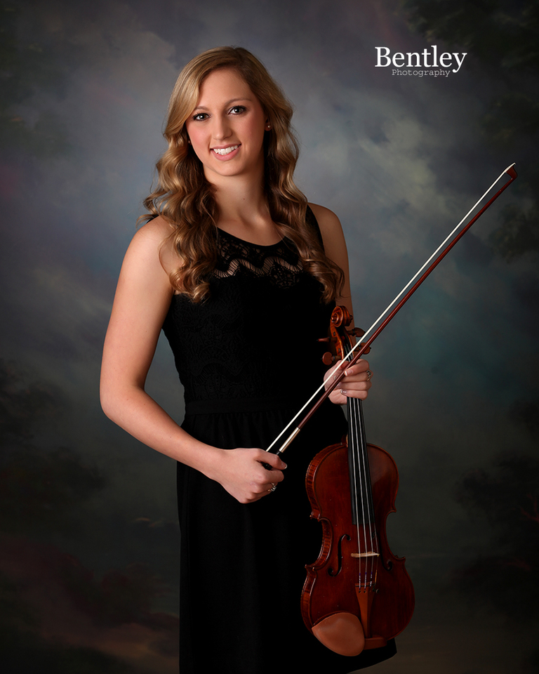 Peachtree Corners, senior photographer, violin