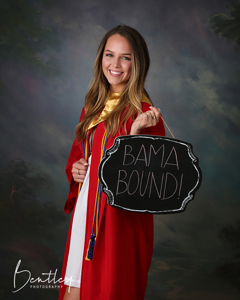 NOHS, graduation, cap and gown, senior portraits, Watkinsville, GA