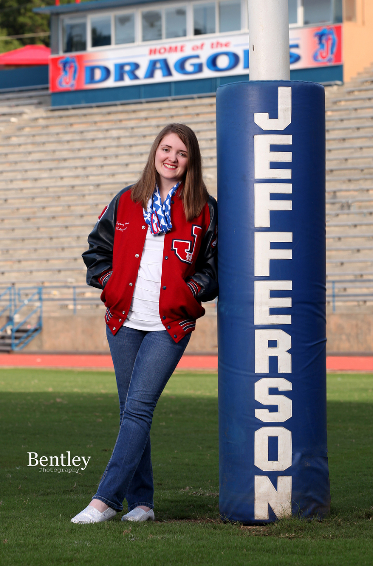 Jefferson, GA senior portraits by Bentley Photography