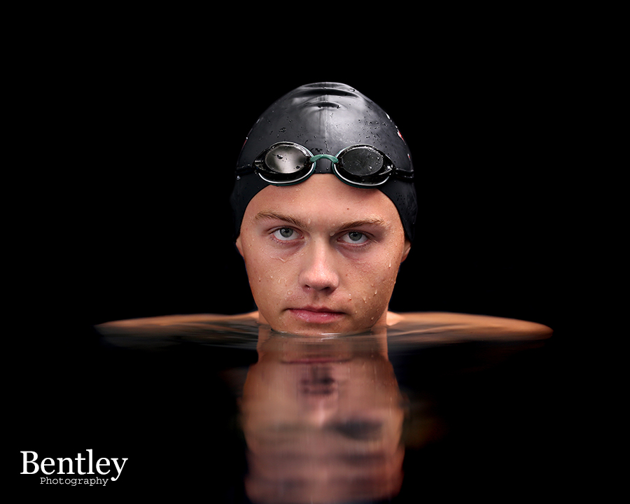 FBHS Swimming Senior Portraits | Senior Portrait Photography