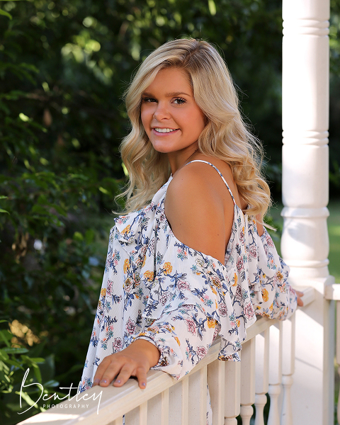 senior portrait, Winder, Georgia