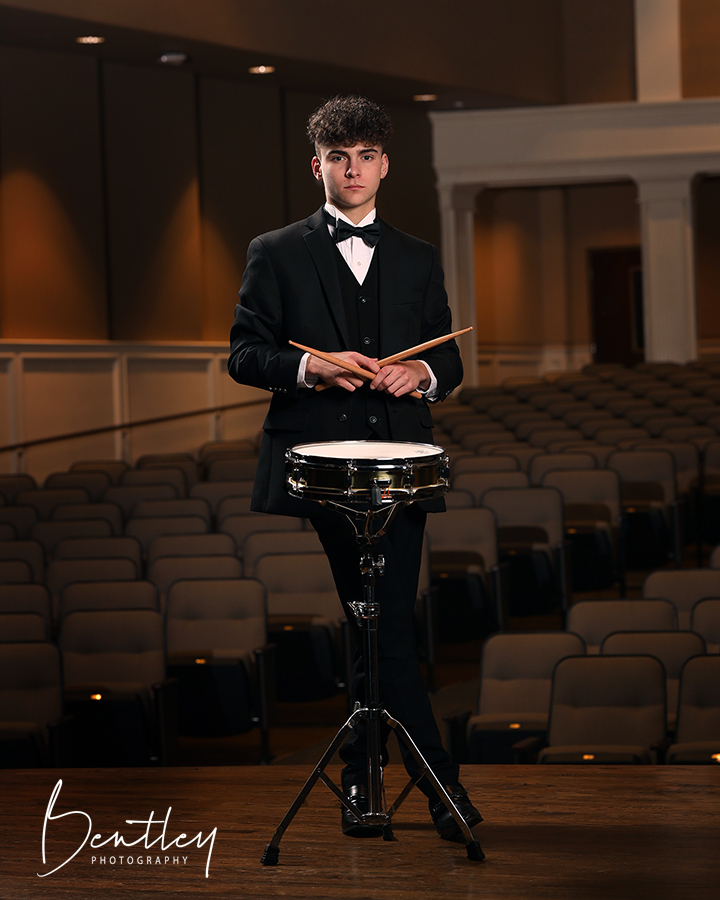 Mr Percussion Senior Portrait Photography
